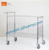 High Quality metal frame guard wire cart with four wheels