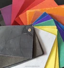 strong color fastness micro-fiber suede fabric leather