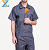 Factory customized unisex's working wear suits shirts and pants with 100% polyester fabric