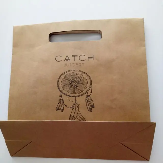 tinted paper bags