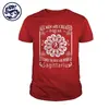 Zhongshan Dragon 100% cotton Custom Red Color Men T Shirt Printing