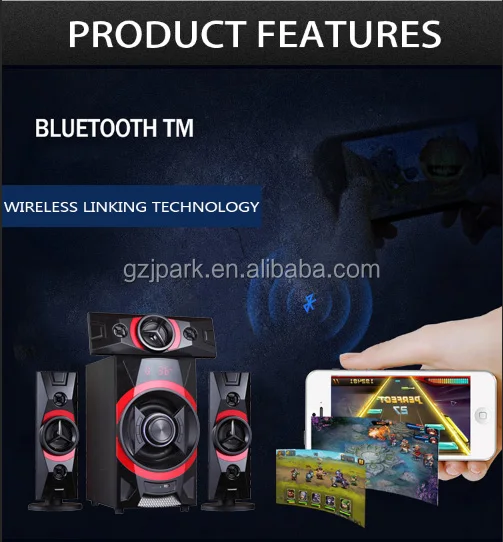 JIEPAK hot selling Led speaker 3.1 - ANKUX.COM
