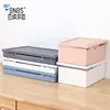 Foldable Folding Plastic Storage Box for Clothes Cosmetic Toy