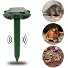 GH-202 Yard Field Grass Solar Power Ultrasonic Pest Repeller Chaser Rodent Mice Rat Mosquito Mouse Repellent