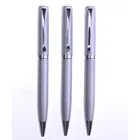 Manufacture silvery business metal ballpoint pen with parker refill