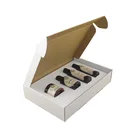 custom white color insert dividers cardboard paper box