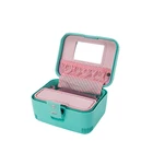 Portable Waterproof Hard Shell Cosmetic Bag Custom Logo Travel Makeup Case