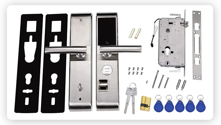European CE Approval Multi-ponit Fingerprint Lock with Acrylic Touch Screen