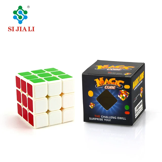 5.6cm  white square competition magic  cube