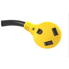 50 Amp Male to 30 Amp Female Dogbone Adapter RV Electrical Converter Cord Cable