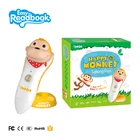 Children electronic educational learning machine smart talking pen with audio books