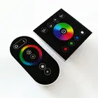 Wall mounted 110V 220V 230V touch panel 3 channel RGB led strip controller flashing led light controller