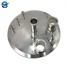 Cap Tri Clamp Food Grade Tri Clamp End Cap 8" With Welded Ferrules Below The Lid