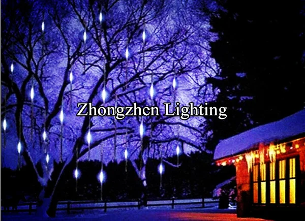 new 2015 commercial chrismtas decoration white dripping icicle tube led lights