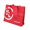 Custom recyclable grocery non woven biodegradable shopping bags with logos