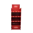 Hot Selling Unique Design 3 Tier Cardboard Display Shelf for Shampoo Advertising