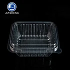 New style transparent factory price clamshell fruit plastic container