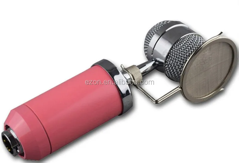Large Diaphragm recording microphone/Professional network karaoke recording microphone/Computer recording condenser microphone