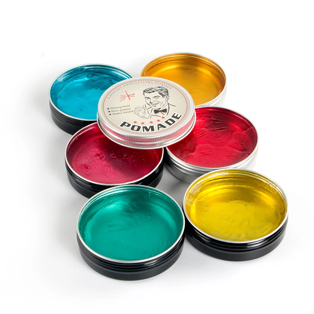 color hair clay hair pomade wax