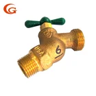 Garden valve Bronze Valve Body with "One" Word Handle Casting chinese manufacturer