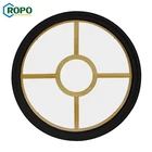 CE Ropo Double Glass Fixed Round Aluminum Windows