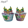 Set of 24 Under The Sea Theme Mermaid Couple Cake Cupcake Decorative Cupcake Topper for Kids Birthday Party Theme PQ109