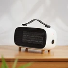 Delicate bedroom use home mini smart led 500w table fan heater CE portable electric heater