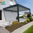 Waterproof pergola roofing window louver motor for electric louvers