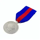 For Souvenir Silver Medallion Factory Price Custom Enamel Silver Medallion Maker