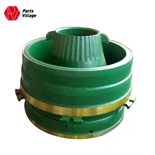 Wear Resistant Parts manganese mantle and concave for mini concrete crusher