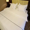 Good quality 300TC Satin 100% cotton hotel bed sheets for four seasons