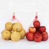 Wholesale Custom Supermarket Small PP Plastic Packaging Net Mesh Bag For Fruits