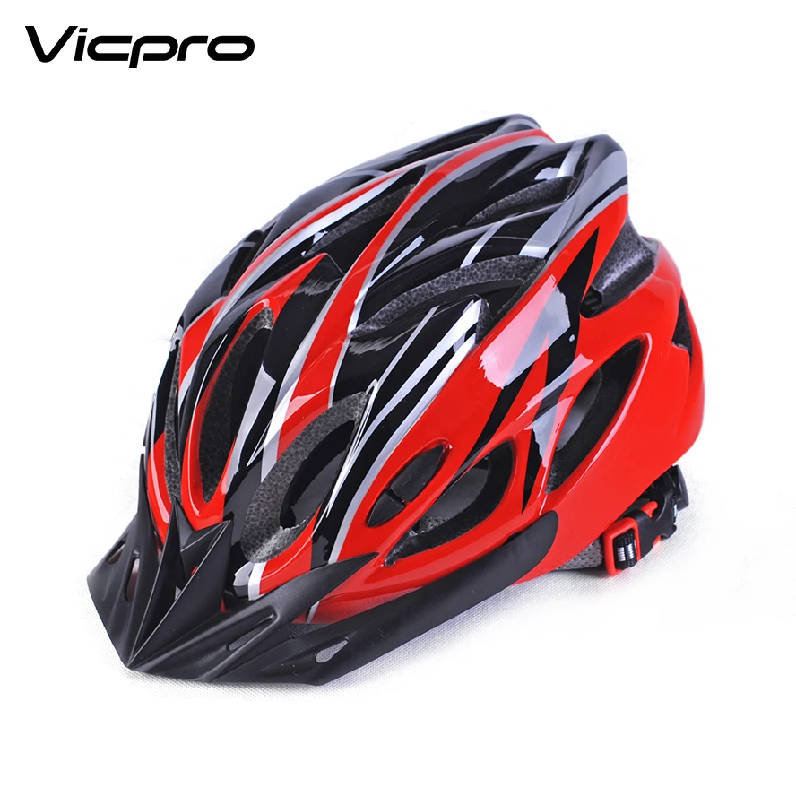 mountain bike helmet with visor