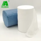 Disposable surgical medical cotton absorbent zig zag gauze