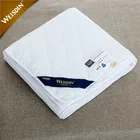 Luxury white elastic fitted king size hotel waterproof mattress protector