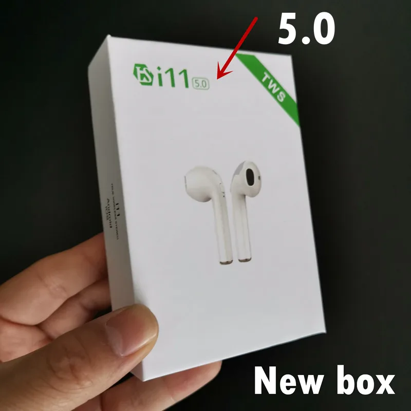 Super promotion ! Factory wholesale New i11 TWS True Bass Headphone Mini Wireless 5.0 Earbuds Bluetooth Earphone For ios android - ANKUX.COM