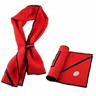 personalized antibacterial microfiber sports towel set with zipper