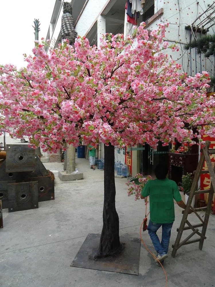 Large Fake Silk Cherry Blossom Trees Fake Tree Trunks Buy Silk Cherry