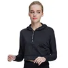 Senhao Hot Selling On Amazon Yoga Long Sleeve Solid Color Sweatshirts Hoodies New Design Bodybuilding Yoga Clothing Women.