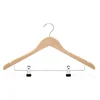 LINDON 100 Wooden Stage Performance Dance Costume Hangers with Clips