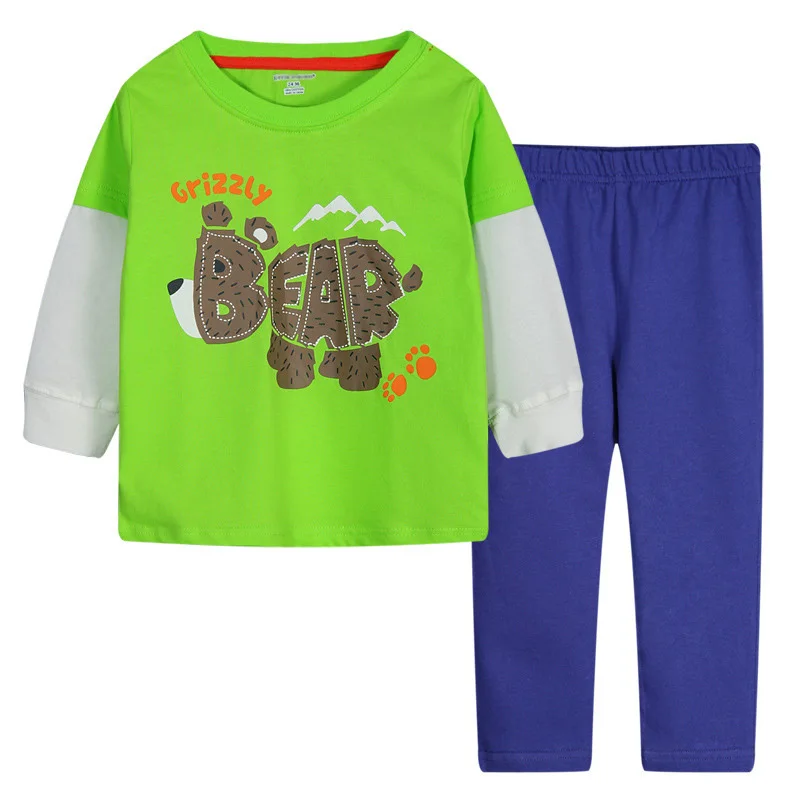 Full Casual Children Clothing Cotton Baby Boy Brand Baby Boys Clothing Sets Baby Boy Pants Autumn 2015 Winter Boys Clothing Sets