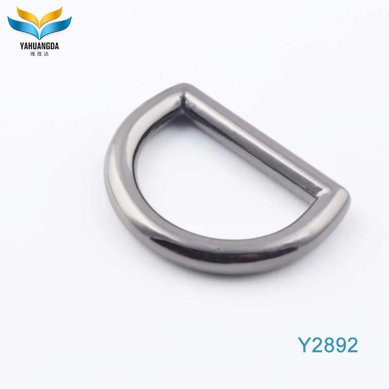 Extensive handbag use zinc alloy hardware metal handbag D ring