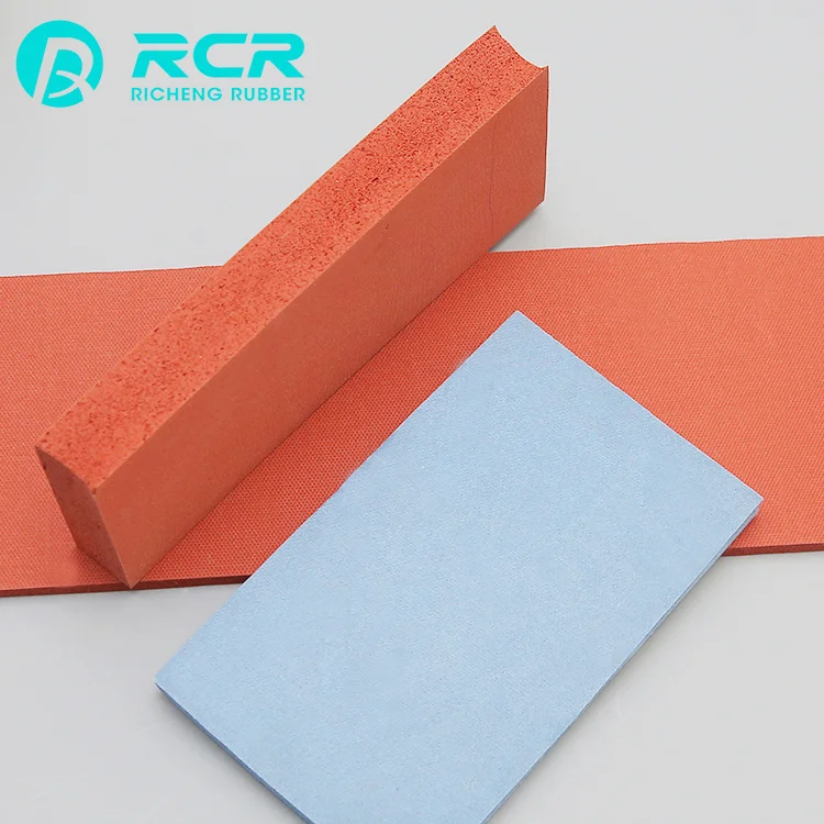 adhesive silicone sponge/foam sheet