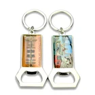 Wholesale Keyring China Openers Key Chain No Minimum Custom Metal Car Blank Beer Bottle Opener Keychain With Logo