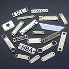 Custom sunglasses label & metal labels with company logo