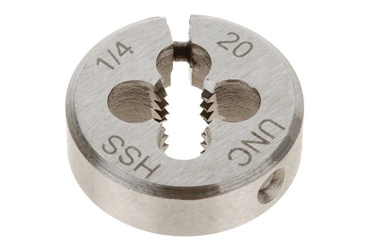 ANSI Standard Adjustable Thread Split Round Die for Steel Aluminium Stainless Steel Thread Cutting
