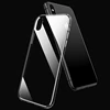 USAMS TPU + GLASS High Clear Full Protective Mobile Phone case shell for Iphone XS XR XS MAX