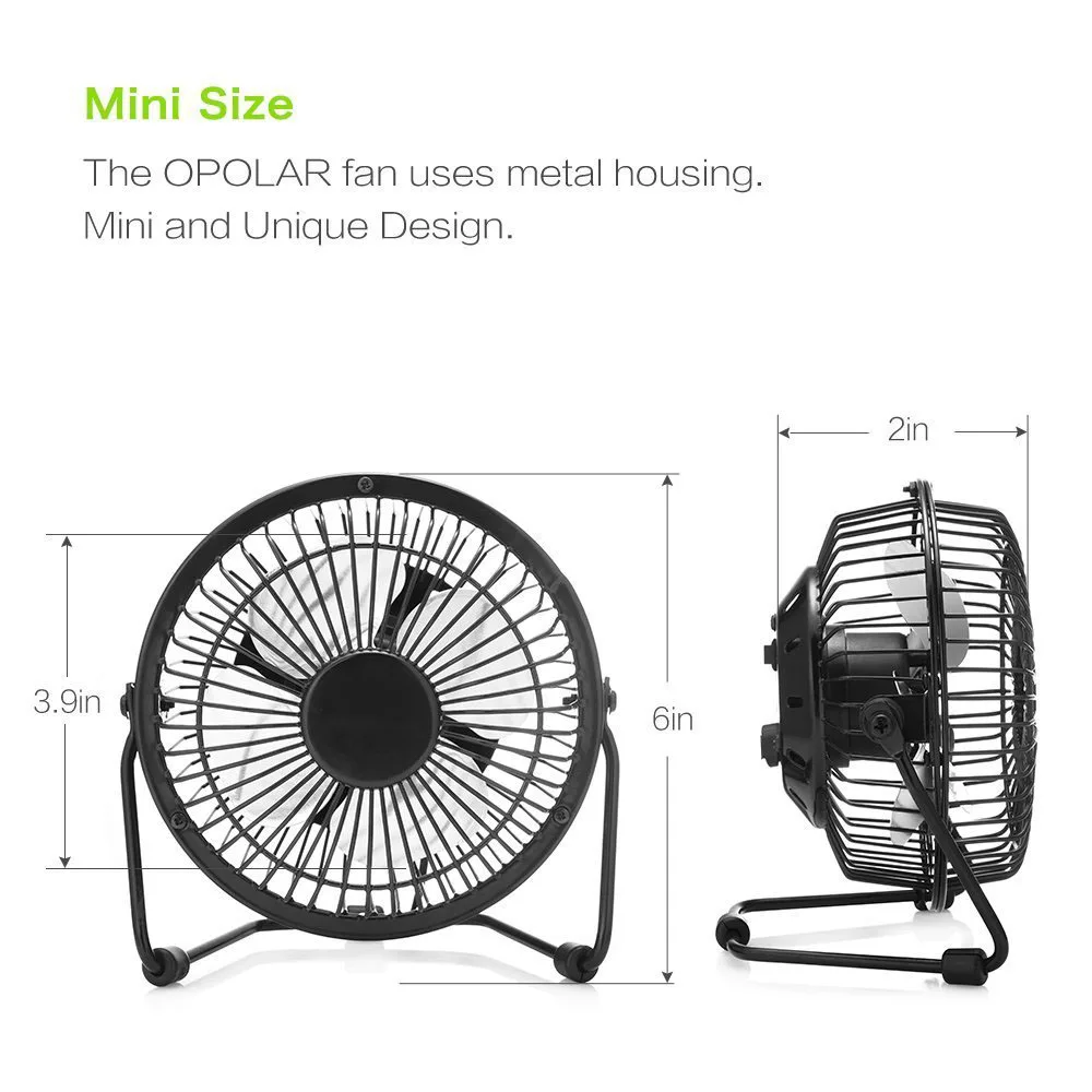 Table Fan, USB, 5, Plastic - detail 12