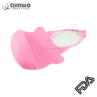 Food-grade plain blank Cheap Silicone rubber waterproof baby bib