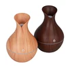 2019 alibaba best sellers home appliances unique 130ML Wood flower vase design diffuser humidifier